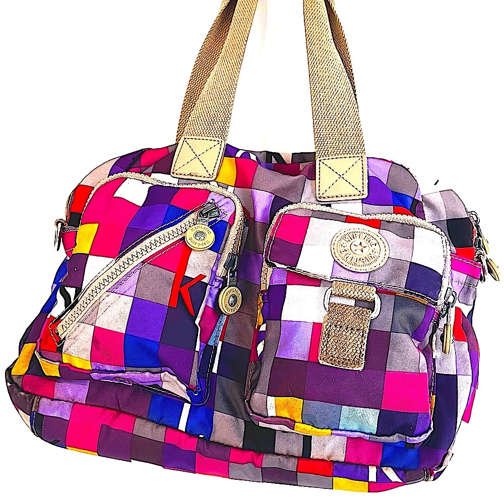 Kipling Defea Convertible Sling Crossbody K Squared Berry Bag